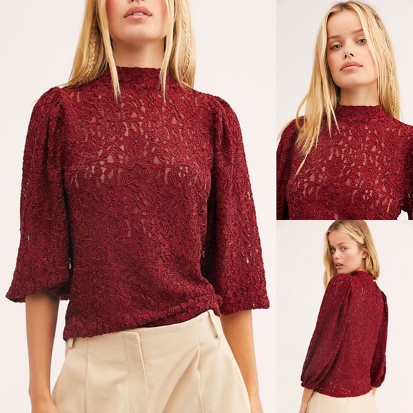 Free People Tops - Free People Lace Top Small